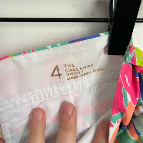 Lilly Pulitzer Callahan Shorts Green Size 4 - Picture 7 of 9